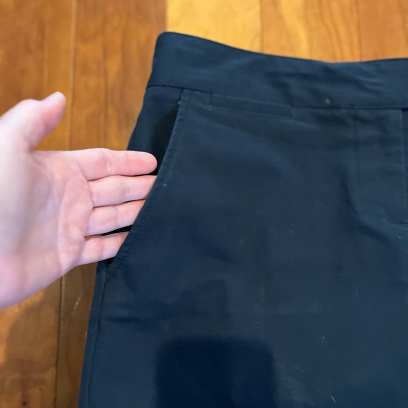 J. Crew Navy Skirt Size 4 Classic Mini Stretch Comfy Preppy Resort Chic Pockets - Picture 3 of 5